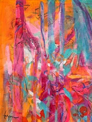 Vibrant Abstract Strokes