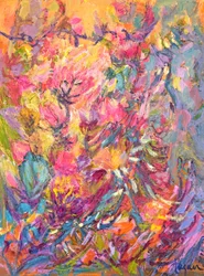 Vibrant Floral Impression