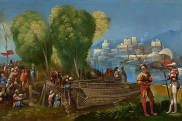 Aeneas and Achates on the Libyan Coast