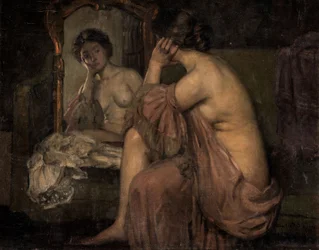 In Front of the Mirror