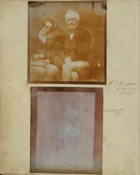 Sir George Campbell and His Son, George