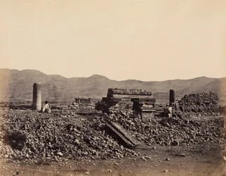 Second Palace at Mitla, Mexico, February 1860