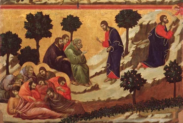 Agony in the Garden. Maesta Altarpiece