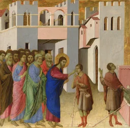 The Healing of the Man born Blind (ca 1308-1311)