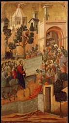 Maesta: Entry into Jerusalem