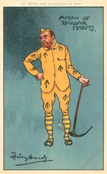 Crime and Punishment: Prisoner Holding a Pickaxe