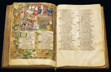 Page from "La Belle Dame Sans Merci" by Alain Chartier