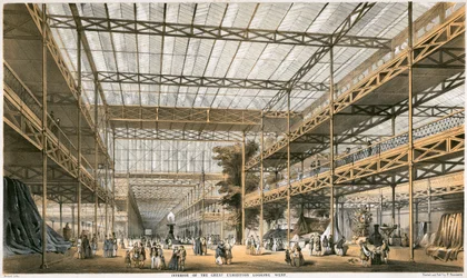 Great Exhibition, Crystal Palace, Hyde Park, London