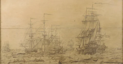 A 17th Century Whaling Scene