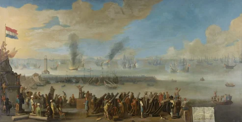 Battle of Livorno, 14th March 1653, an incident from the First Anglo-Dutch War, after 1653-60