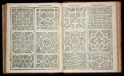 Designs for parterres, from 