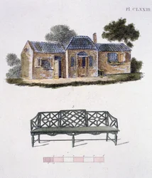 Illustration from the Magazine of Garden Gems by G Van Laar, 1802