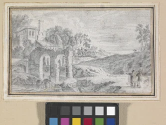 Italianate Landscape With Ruins