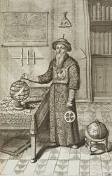 Johann Adam Schall von Bell (1591-1666) from China Illustrated by Athanasius Kircher, 1667