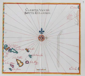 Map of the Cape Verde Islands
