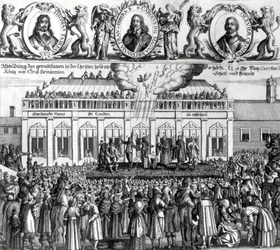 The Beheading of King Charles I, 1649