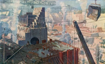 The Building of the Panama Canal