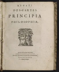 Title Page of Principia Philosophiae by Rene Descartes