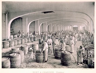 Constructing the barrels, from 