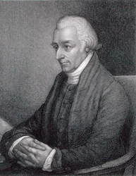 Lindley Murray (1745-1826) engraved by Stephen Henry Gimber