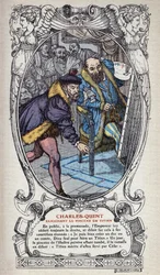 Charles V Picking Up the Brush of Titian