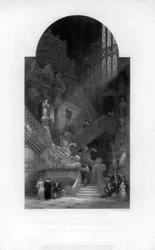 Interior of the Burgos Cathedral