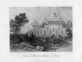 Shrine of Mohummed Kahn, near Deeg, Rajasthan, India