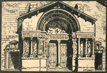 The Portal of the Church of St-Trophime