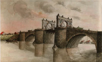 The Dorpat Stone Bridge. A Monument to the Great Restorer of Dorpat