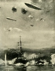 The British Air Raid on Cuxhaven, Christmas Day, 1914