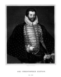 Sir Christopher Hatton, English politician