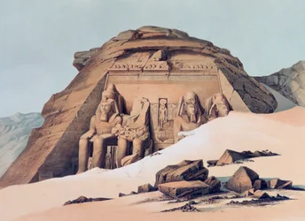 Temple of Abu Simbel, 1842-1845