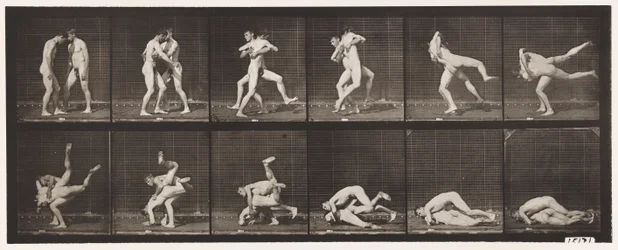 Plate 347. Wrestling, Graeco-Roman, 1885