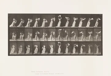 Plate 421. Toilet; Throwing Handkerchief Around Shoulders