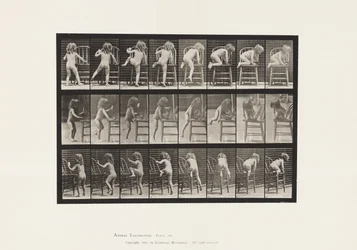 Child, Getting Up on Chair