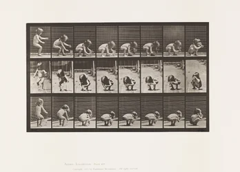 Child, Stooping, Lifting a Goblet, and Drinking