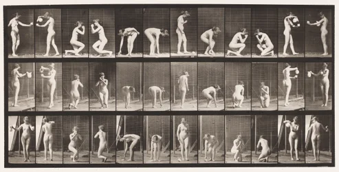 Plate 501. Miscellaneous, Stooping, Kneeling, etc.