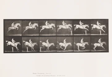 Plate 643. Jumping a Hurdle; Bareback; Clearing and Landing