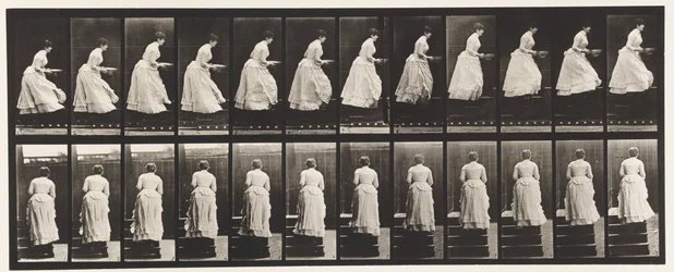 Ascending Stairs, A Basin in Hands