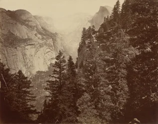 Tenaya Canyon from Union Point, Valley of the Yosemite, 1872
