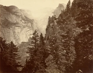 Tenaya Canyon from Union Point, Valley of the Yosemite