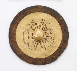 Mirror with Queen Mother of the West (Xiwangmu) and Duke Father of the East (Dongwanggong), 25-220