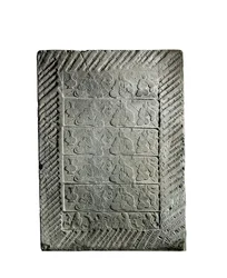 Small Molded Pottery Tile