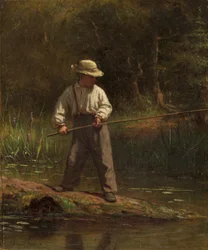 Boy Fishing, c.1860