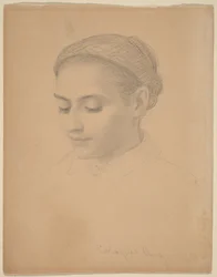 Head of a Young Woman