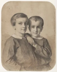 Portrait of Wigbold Albert Willem, Count of Limburg Stirum, and Count Hendrik