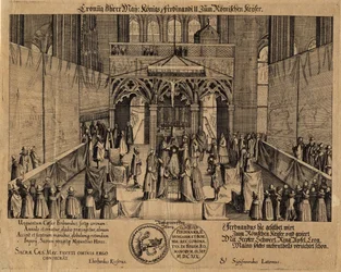 The Coronation of King Ferdinand II as Holy Roman Emperor