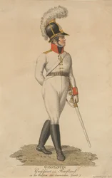 Portrait of Grand Duke Constantine Pavlovich of Russia, 1807