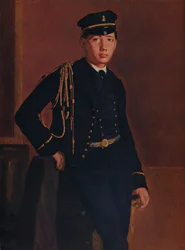Achille de Gas in the Uniform of a Cadet