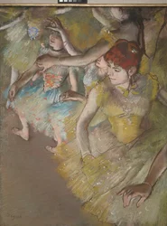 Ballet Dancers on the Stage